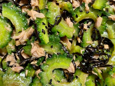 ゴーヤ半分余ったら!やみつきゴーヤ